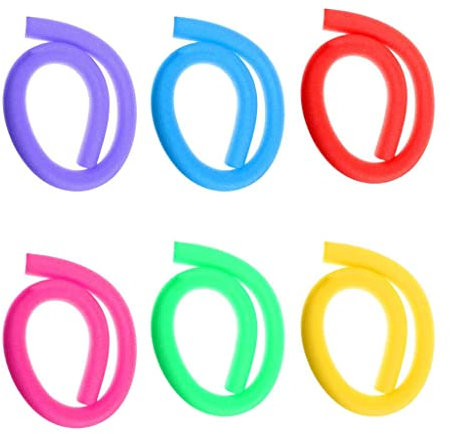 6pcs Flotteur pour Piscine, Frites en Mousse pour Piscine pour Enfants