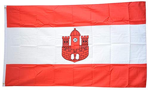 Flaggenfritze® Flagge/Fahne Deutschland Stadt Borken - 90 x 150 cm