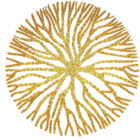 Miniart Crafts Bead Embroidery Kit, Multi, 30 x 30 cm
