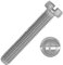 Zylinderschrauben mit Schlitz M5x10 mm aus Edelstahl A2 (50 Stück) | DIN 84 - Gewindeschrauben - Schrauben von MESAROS®