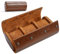 ibasenice Watch Roll Custodia da Viaggio Vintage Watch Case for Men And Women 3 Watch Display Organizer in Pelle