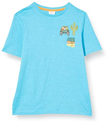 s.Oliver Junior 404.10.104.12.130.2062018 Camiseta, Turquesa, 92 para Niños