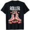 Rollschuhe Roller Girl Roller Skates Rollschuh Mädchen T-Shirt