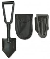 ALBAINOX - 33793. Pala de Supervivencia Plegable ALBAINOX. Acero Inoxidable y ABS. Funda de Nylon. Herramienta para Caza, Pesca, Camping, Outdoor, Supervivencia y Bushcraft