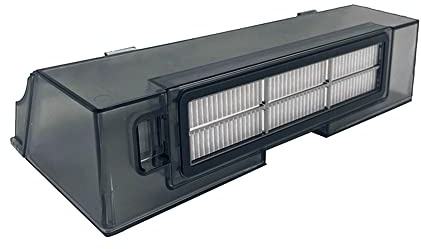 Staubbox Zubehör Kompatibel mit Dreame D9, D9 Pro, D9 Max, L10 Pro, Mijia 1T Saugroboter Teile mit Filter Staubbox Ersatz