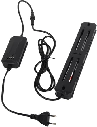 5W 7W 9W 11W 13W Luz Limpia para Acuario, Desinfectante UV a Prueba de Agua Luz para Tanque de Peces, Lámpara de Limpieza de Agua Luz Sumergible con Temporizador para Limpieza de Algas(309-9W)