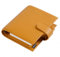 Moterm True-A6 Luxe Ringe Planer - Echtes Leder Binder Organizer (30mm Ring, Kiesel-Senf)