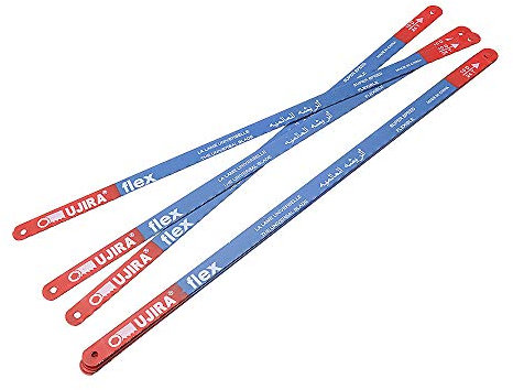 Hacksaw Replacement Blades, 20PCS Metal Cutting Hacksaw Blades, 24 Teeth Per Inch For Cutting Many Of Materials Plastic Wood Piping Steel Metal