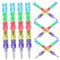 FOMIYES 15st Bär Baustein Bleistift Buntstifte 5-in-1-stapelstift Süße Stifte 5 in 1 Stapelbleistift Stapler Bleistift Bleistifte Schreiben Wechselstift Zeichenstift Plastik Kind Patrone