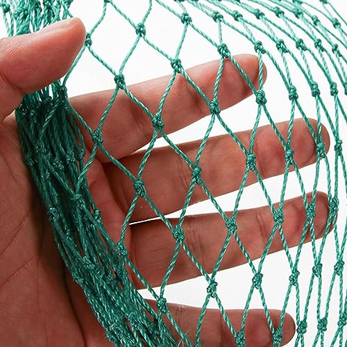 PanHuiWen HüHnernetz Vogelschutznetz Habicht Katzennetz Fenster Taubennetze Netz FüR Teichabdeckung 1.5 x1.5cm große für Vogelabwehr Beetschutz, engmaschig,10x10m
