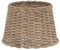 vidaXL Paralume Marrone Ø40x26 cm in Vimini, paralume da soffitto, paralume da comodino, paralume in vimini, paralume da tavolo