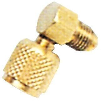 Racor giratorio 90° - 1/4 F X 1/4 M SAE - Idrhaus