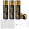 Tosiicop AA Akkus Wiederaufladbar - 1.5V 2200mWh Lithium Batterie mit 4-in-1 USB-C Ladekabel Aufladbare Batterien AA Rechargeable Akku 1 Stunden Schnellladung 4 Stück