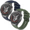 MIJOBS 2 Pezzi Cinturini in Silicone Compatibile con Huawei GT5 Pro 46 mm / GT5 46 mm / GT4 46 mm Polsini Sportivi Sostituzione Cinturino in Silicone Impermeabile, 22 mm