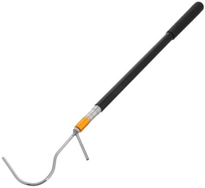 OUNONA Zeltstange Ausziehbar Für Camping Aufstellbar Zusammenklappbar Als Markisenstange Tragbar Stützstab Sonnenschirm Öffner Werkzeug Für Outdoor Fenster Baldachin Teil Greifer Stab