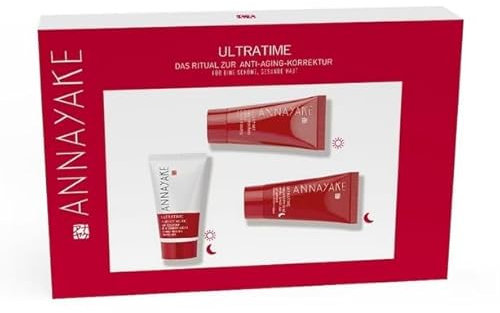 Annayake - Ultratime Anti Aging Korrektur Set - Perfect Biotic Regulating Care 30ml + Anti Wrinkle Re Densifying Cream 30ml + Night Balm Mask 30ml