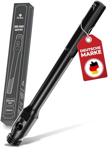Fortura Adaptateur SDS MAX M22 / longueur 200 mm