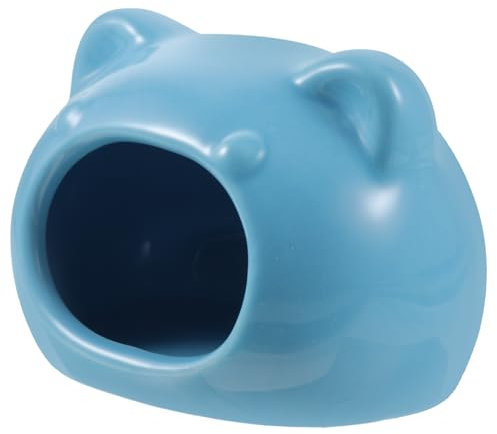 ROMISBABA Kleiner Hamsterhaus Keramik Kühlnest Haustierbett Hamsternest Für Kleintiere Hamster Chinchilla Haustierpflege