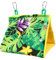 Bird Cage Sun Protection Nest - Tropical Bird Toy Swing, Triangle Hanging Tent | Rainforest Inspired Cosy Nest for Birds, Indoor Cage Accessory for Finch Viewing Walls Comfortable and Activity