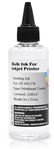 Printer Cleaning Fluid Print Head for Inkjet Printers(Contains 1 bottle)
