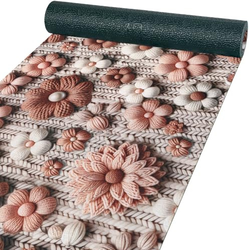 ANRO Küchenläufer Teppich Läufer Flur Küchenteppich rutschfest Küchenmatte abwaschbar Flurläufer pflegeleicht zuschneidbar Novara 140 x 52 cm
