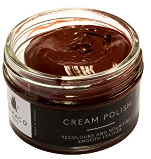 Famaco - Cirage Chaussure - Crème de Beauté - BOURBON - Pommadier 50 ml - Ravive les couleurs - Imperméabilise - Brillance longue durée