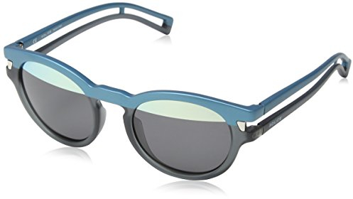 Police Damen-Sonnenbrille S1960M Neymar Jr 2 ovale Sonnenbrille Gr. 49mm, Türkis/Grau transparent