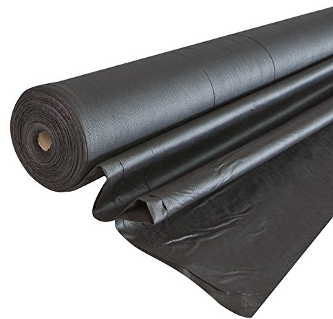 Windhager Unkraut-Vlies, Gartenvlies, Mulchfolie, Mulchvlies, Unkrautfolie, 25 x 2 m, 50 g/m²