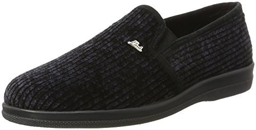 Beck Herren Heinz Pantoffeln, Schwarz, 47 EU