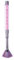 Arichtop Acrylic Nail Brush, Fan-shaped, Black|Purple, Acrylic Head, Plastic Handle, DIY Nail Art