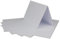 50 DIN A6 Faltkarten Weiss - Karten zum Selbstgestalten 14,8 x 21 cm - Klappkarten mit 160 g/m² - Colours-4-you von Glüxx Agent