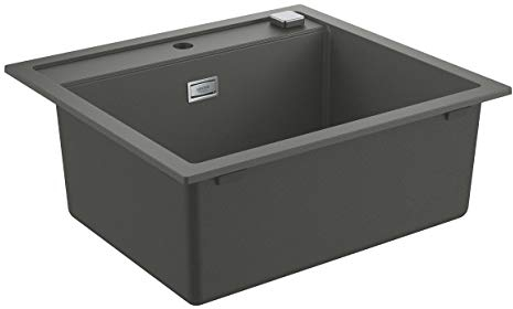 Grohe K700 Kompositspüle granit grau 31651AT0 56 x 51 cm