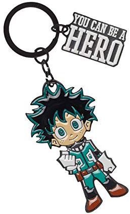 My Hero Academia Schlüsselanhänger Deku Izuku Midoriya 9,4cm Zinklegierung