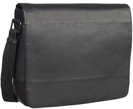 Leonhard Heyden Hamburg Shoulder Bag L Black