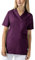 AT YOUR SIDE Schlupfkasack Damen Kasack | Kasacks Damen Pflege | Schlupfkasack für Altenpflege & Krankenpflege | Medizinische Berufskleidung | Pflaume S