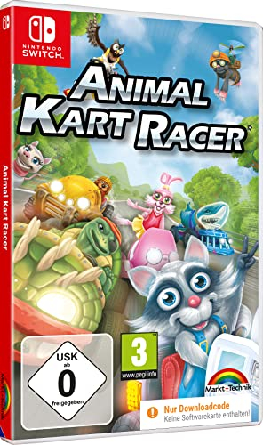 ANIMAL KART RACER 2 - Familien Rennspiel für Nintendo Switch