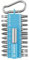 Jeu d'embouts de tournevis Bosch 21 pièces avec mousqueton (bleu clair) Version exposant