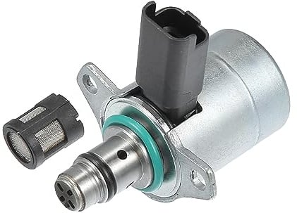 QUARKZMAN Kraftstoffdruckregelventil Für Ford Transit 11-25 1St | Schwarz/Silber, Metall/Kunststoff, 6.9x5cm, BK2Q-9358-AA, Für Citroen Jumper/Für Peugeot Boxer 11-, Für Ford Für Ranger 11-