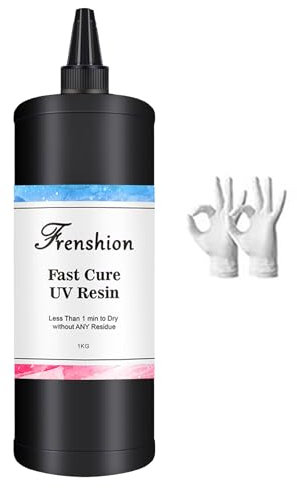 2PCS 1KG Upgrade Klares hartes UV-Harz für DIY-Casting & Beschichtung Handwerk Schmuck Herstellung