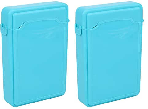 Ronlok 2X 3,5 IDE Sata Externer HDD Schutz Kasten 3,5 Platten Speicher Box