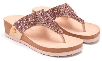 GIOSEPPO Women's Stoddard Flip-Flop, Gold, 6 UK