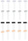 Metall Pflanzenschilder Pflanzenetiketten, 20-Pack Pflanzenstecker Wetterfest Pflanzen Schilder Höhe 26cm,4 Farben Gartenschilder Kräuterschilderm Wiederverwendbares Plastik Schilder Zum Beschriften