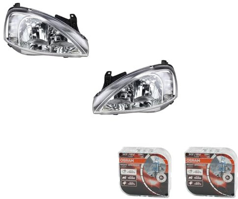 Johns, Scheinwerfer + Nightbreaker passend für Opel Corsa C 00-03LR System AL