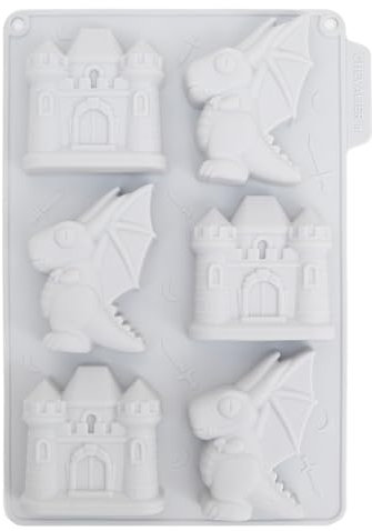 CÉCOA • Moule à gâteau Mini • Mini Dragon • Moule en Silicone Thématique Mini • 100% Silicone Platinium • Moule en Silicone 100% Alimentaire • Sans BPA