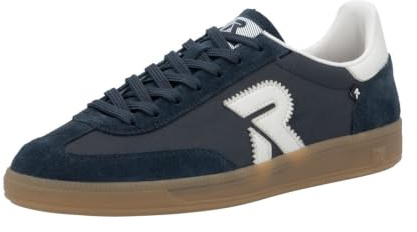 Rieker Retro Sneaker Weite G schwarz