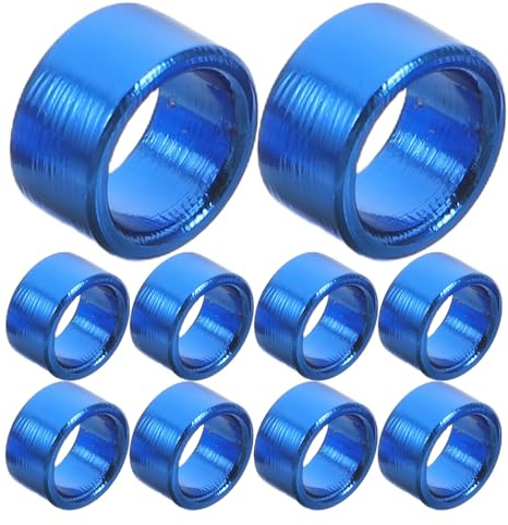 UKCOCO Anillos de aluminio para pies de palomas, anillos de identificación reutilizables con marcas claras para la identificación rápida del pie de Pigeon para los cultivadores y