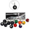 LP Divertissements Lot de 12 - Porte-clés Boule de Billard 3. 2cm