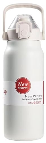 Insulated Water Bottle, Vacuum Flask Cup, Leakproof Travel Bottle with Lightweight Yet Sturdy Design for Daily Hydration Travel Gym and Outdoor Sports, 1 Piece