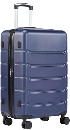 Sweetcrispy 3 Piece Luggage Set, Expandable Suitcase with Spinner Wheels