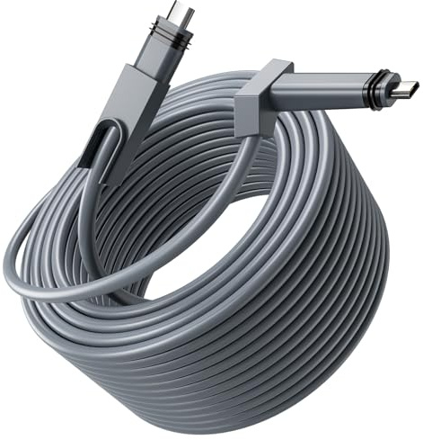 Ankndo Para cable compatible con Starlink Gen 2, 150 pies/46 m; Para cable de repuesto compatible con Starlink Gen 2 satélite rectangular, Gen 2; Para accesorio de cable de extensión